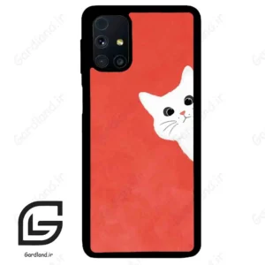 قاب گوشی سامسونگ ام 31 اس (Galaxy M31s ) طرح گربه کد 2609