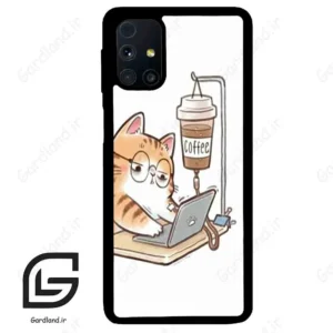 قاب گوشی سامسونگ ام 31 اس (Galaxy M31s ) طرح گربه کد 2617