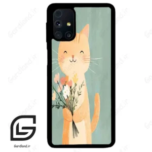 قاب گوشی سامسونگ ام 31 اس (Galaxy M31s ) طرح گربه کد 2619