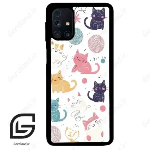 قاب گوشی سامسونگ ام 31 اس (Galaxy M31s ) طرح گربه کد 2620