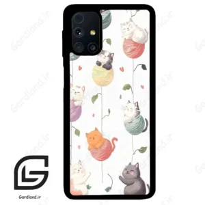 قاب گوشی سامسونگ ام 31 اس (Galaxy M31s ) طرح گربه کد 2633