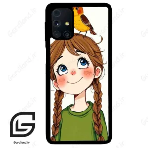 قاب گوشی سامسونگ ام 31 اس (Galaxy M31s ) طرح دختر کد 2640