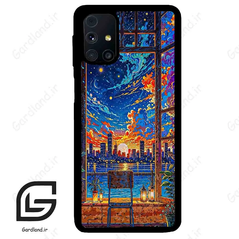 قاب گوشی سامسونگ ام 31 اس (Galaxy M31s ) طرح نقاشی کد 2659