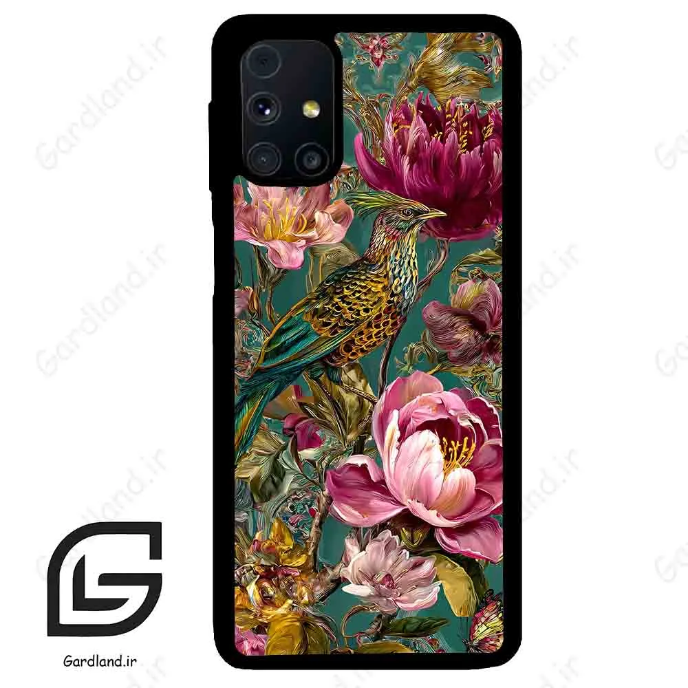 قاب گوشی سامسونگ ام 31 اس (Galaxy M31s ) طرح گل کد 2671