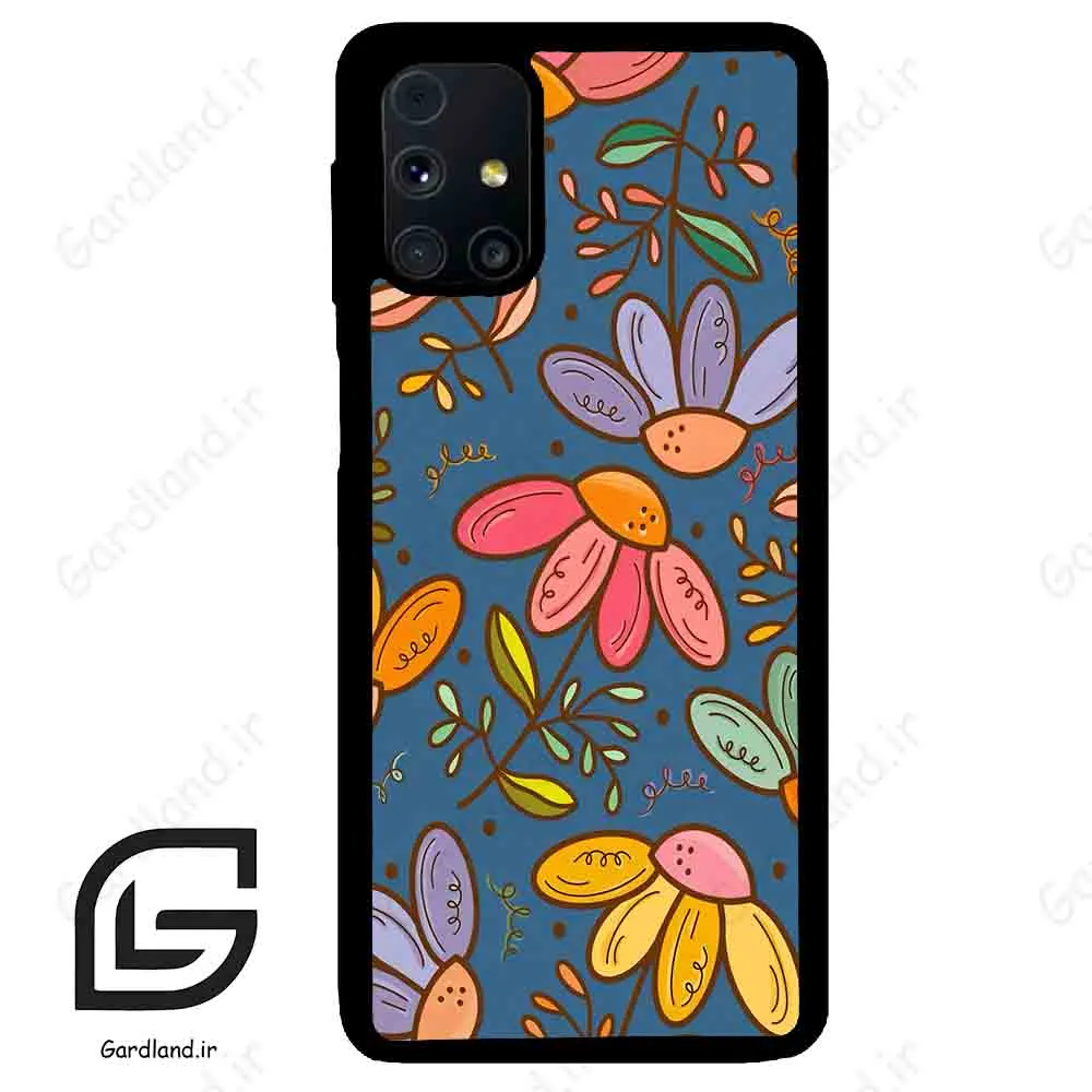 قاب گوشی سامسونگ ام 31 اس (Galaxy M31s ) طرح گل کد 2685