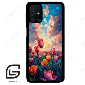 قاب گوشی سامسونگ ام 31 اس (Galaxy M31s ) طرح گل کد 2687