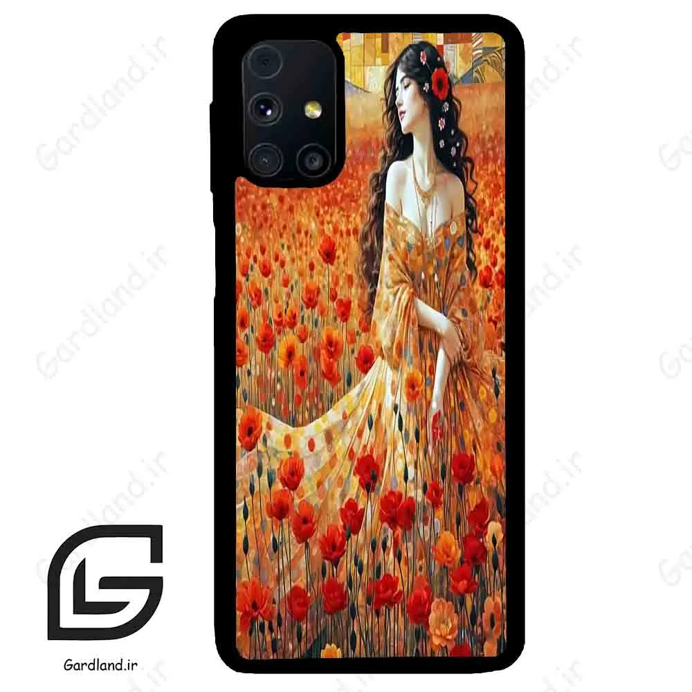 قاب گوشی سامسونگ ام 31 اس (Galaxy M31s ) طرح دختر کد 2703