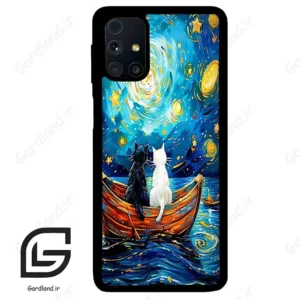 قاب گوشی سامسونگ ام 31 اس (Galaxy M31s ) طرح گربه کد 2727