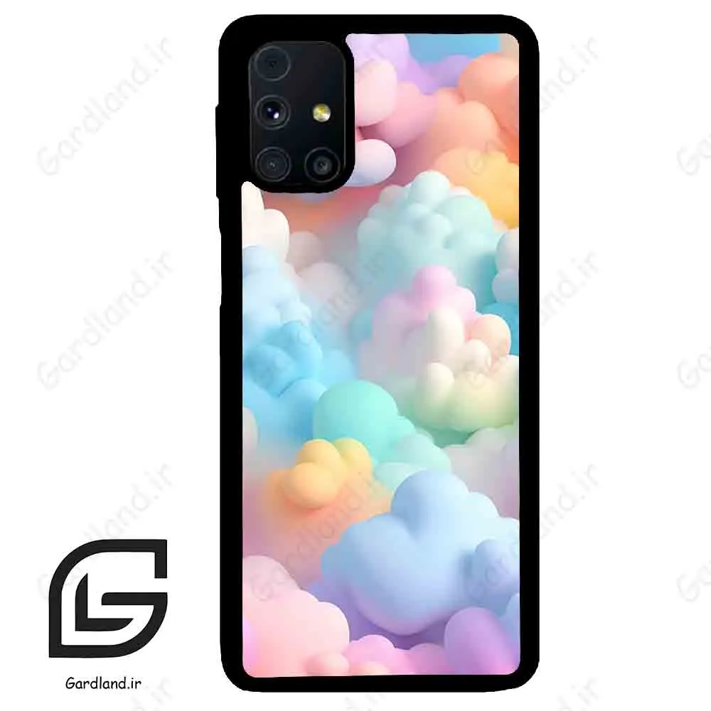 قاب گوشی سامسونگ ام 31 اس (Galaxy M31s ) طرح ابر کد 2749