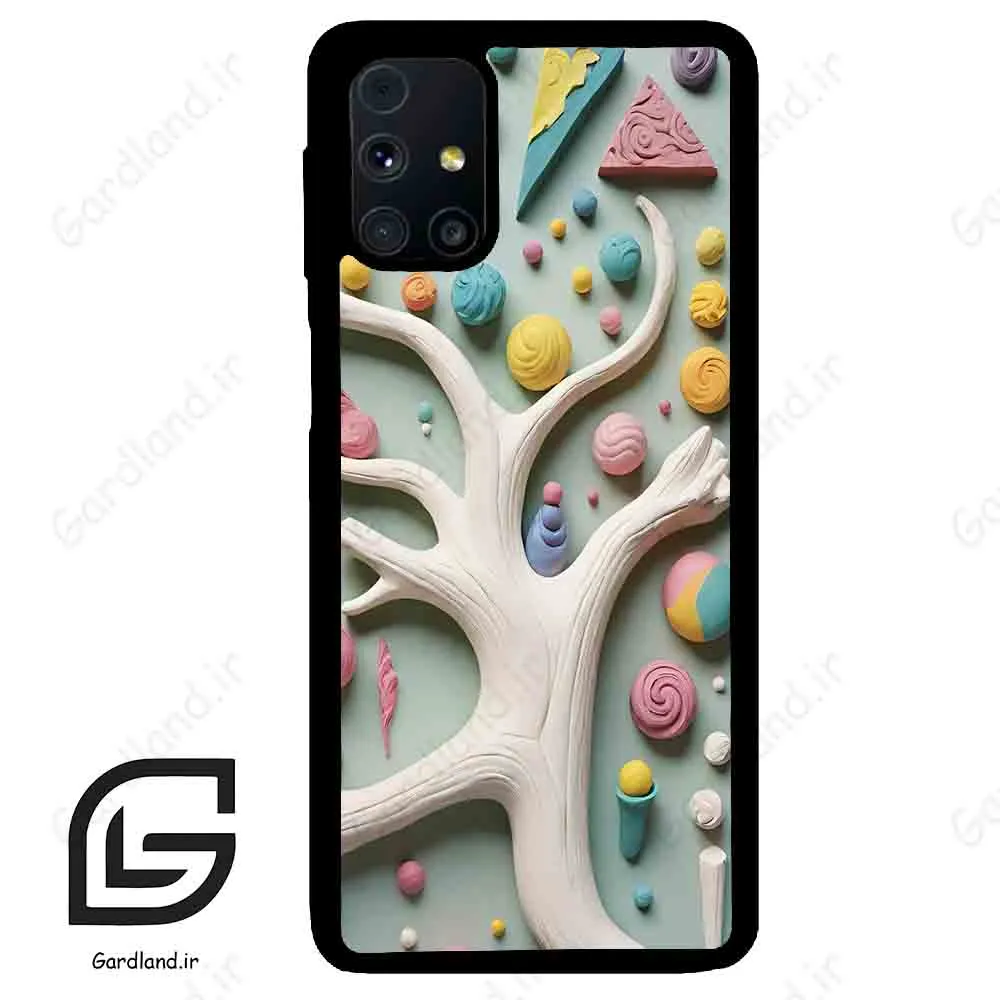 قاب گوشی سامسونگ ام 31 اس (Galaxy M31s ) طرح مینیمال کد 2757