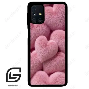 قاب گوشی سامسونگ ام 31 اس (Galaxy M31s ) طرح قلبی کد 2772