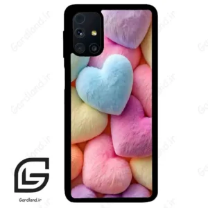 قاب گوشی سامسونگ ام 31 اس (Galaxy M31s ) طرح قلبی کد 2782