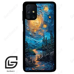 قاب گوشی سامسونگ ام 31 اس (Galaxy M31s ) طرح ابرنگ کد 2792