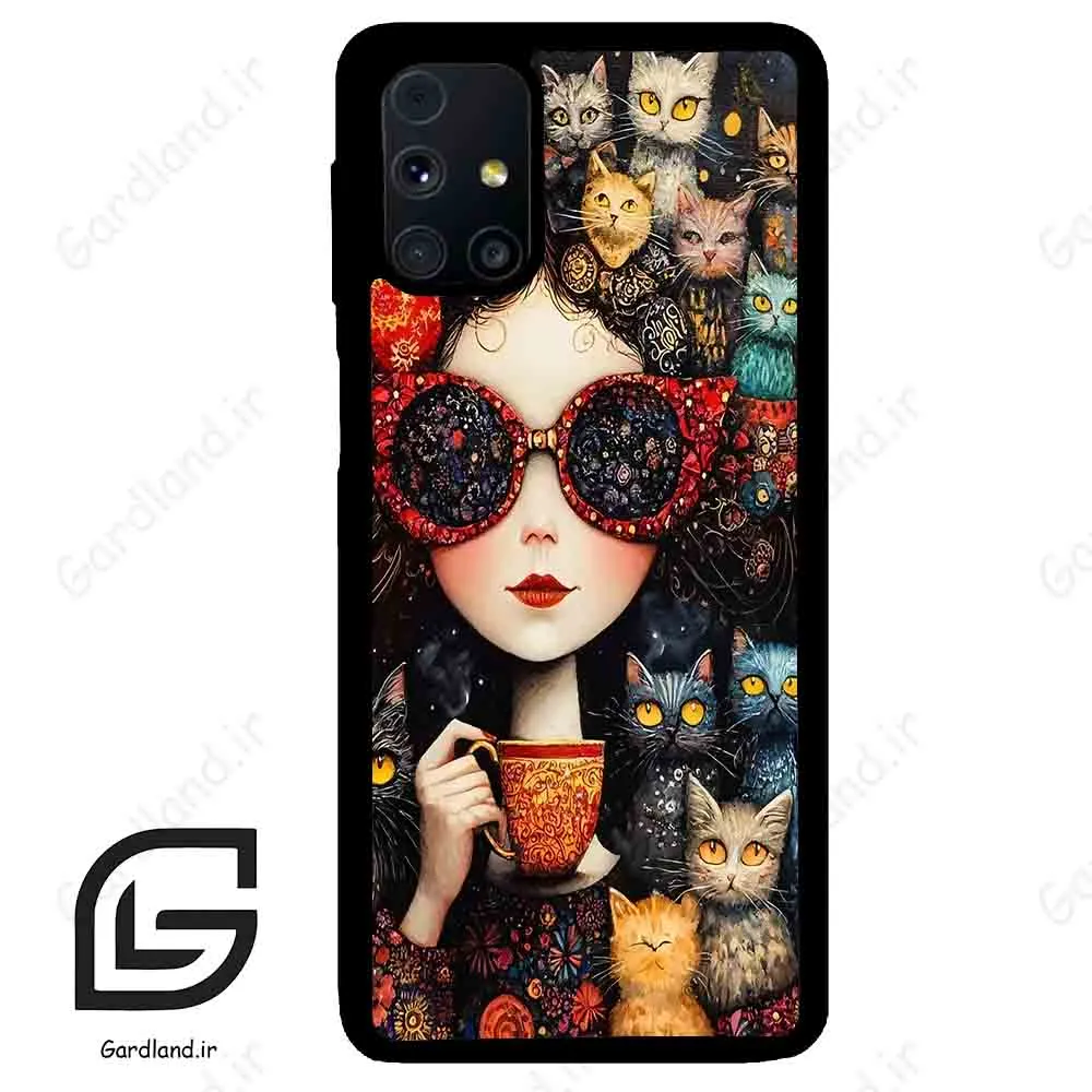 قاب گوشی سامسونگ ام 31 اس (Galaxy M31s ) طرح دخترانه کد 2829