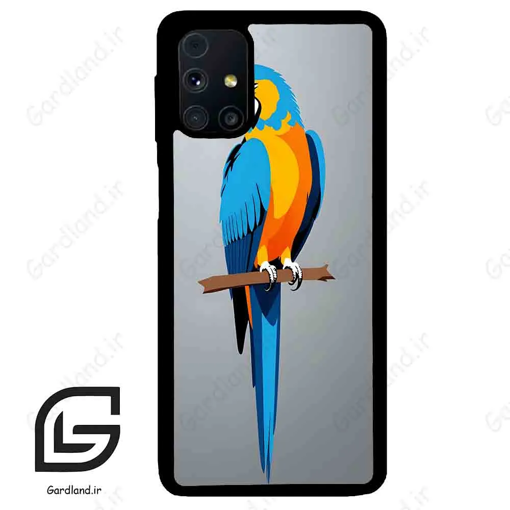 قاب گوشی سامسونگ ام 31 اس (Galaxy M31s ) طرح طوطی کد 2837