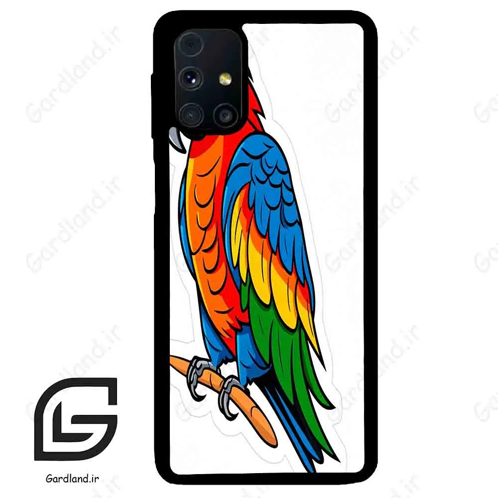 قاب گوشی سامسونگ ام 31 اس (Galaxy M31s ) طرح طوطی کد 2896